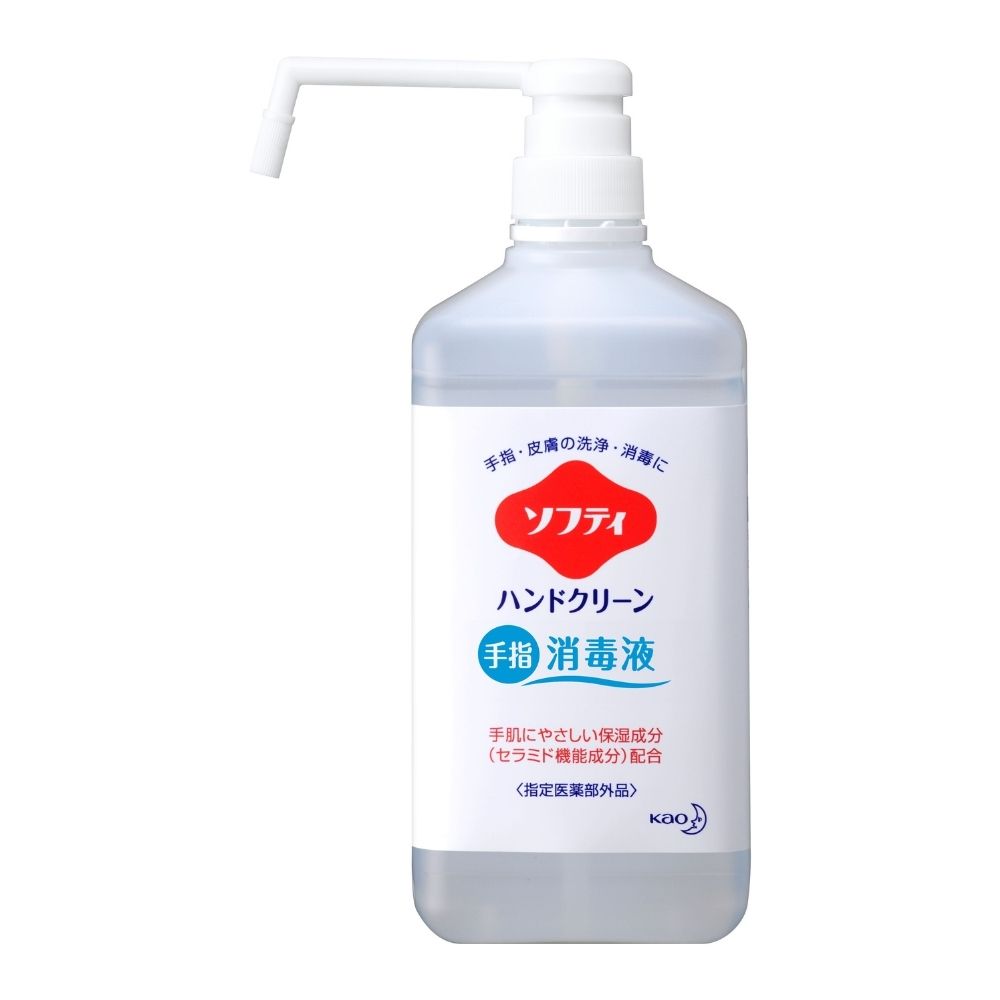 【期間限定P2倍】 花王　ソフティ　ハンドクリーン　手指消毒液　業務用　1L×6本入【取り寄せ商品・即納不可・代引き不可・返品不可】