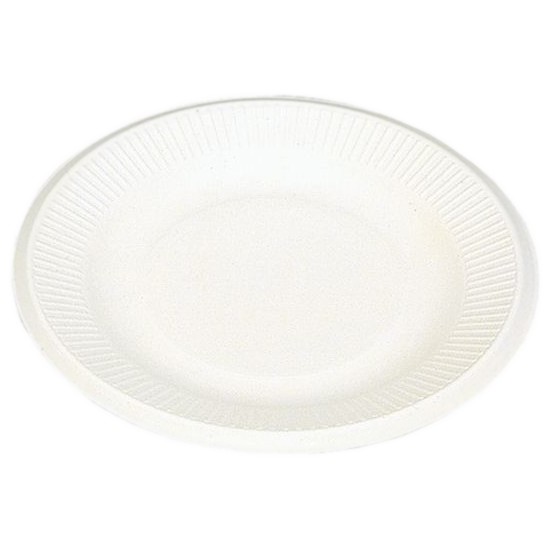 パルプモールド容器 モールド丸皿18cm菊柄 MM-7 無地 185×15mm 50枚×20入【メーカー直送・代引き不可・時間指定不可・沖縄、離島不可】|業務ショップのん太郎 店