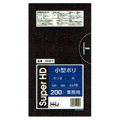 【継続期間制限事項P2倍】 【納期宙ぶらりん】【2026年2月先立ってからのリピーター様制限事項】【法人様制限事項】ポリ袋 7L 0.01×320×380粍 黒 200枚×30冊（6000枚）GH07【製造業者直送・第四次元特定化不可・沖縄、離島不可】