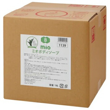 【期間限定P2倍】 フェニックス　ミオボディソープ　18L　QB【取り寄せ商品・即納不可・代引き不可・返品不可】
