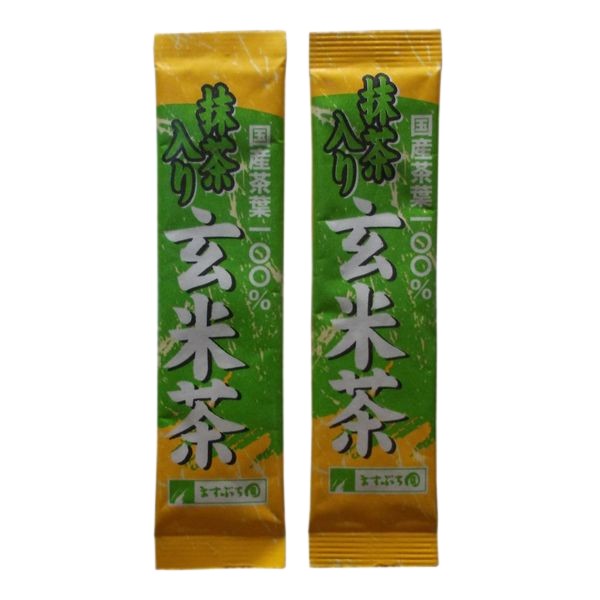 インスタント抹茶入り玄米茶 スティック ますぶち園 0.6g 4000本【取り寄せ商品・即納不可・代引き不可・返品不可】|業務ショップのん太郎 店