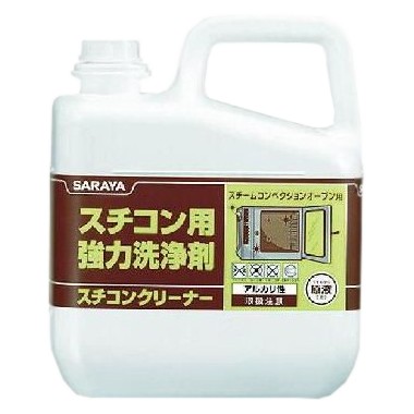 【継続期間押さえるP2倍】 サラヤ スチコンクリーナー 5kg×3本入【取り寄せ商いもの・即納不可】