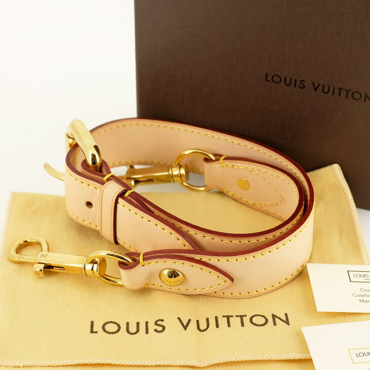 ルイヴィトン　LV バッグストラップ　ショルダーストラップ　ヌメ革 楽天市場】ルイヴィトン ヌメ革 ショルダーストラップ