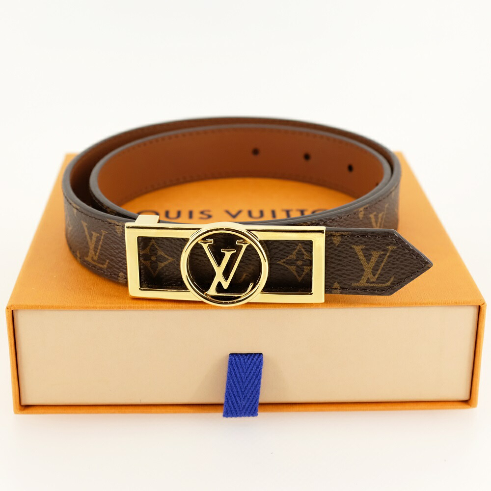 ほぼ未使用✨ルイヴィトン ベルト モノグラム サンチュール ドーフィーヌ ルイ・ヴィトン(LOUIS VUITTON)ルイ・ヴィトン サンチュール LV