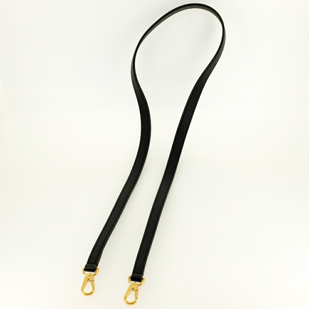 新品レベル✨ルイヴィトン J02392 ショルダーストラップ ロゴ ブラック LOUIS VUITTON】ルイヴィトン『ショルダーストラップ』J02392