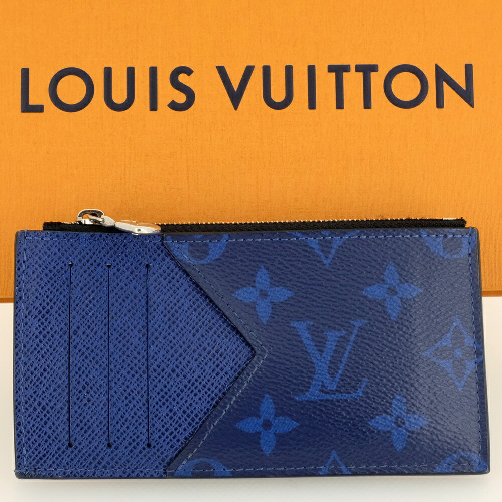 【美品】LOUIS VUITTON ルイヴィトン コイン・カードホルダー タイガラマ コバルト モノグラムキャンバス/タイガレザー M30425 【中古】 32,370円
