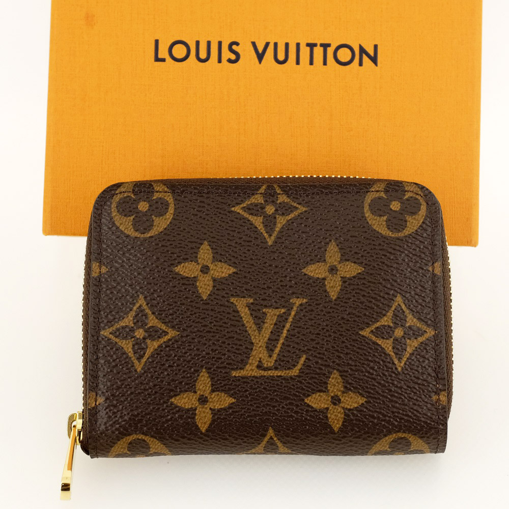 LOUIS VUITTON ルイヴィトン ジッピー・コインパース モノグラム M60067 コンパクトウォレット ラウンドジッパー紙入れ 御釣り入れ 【中古】