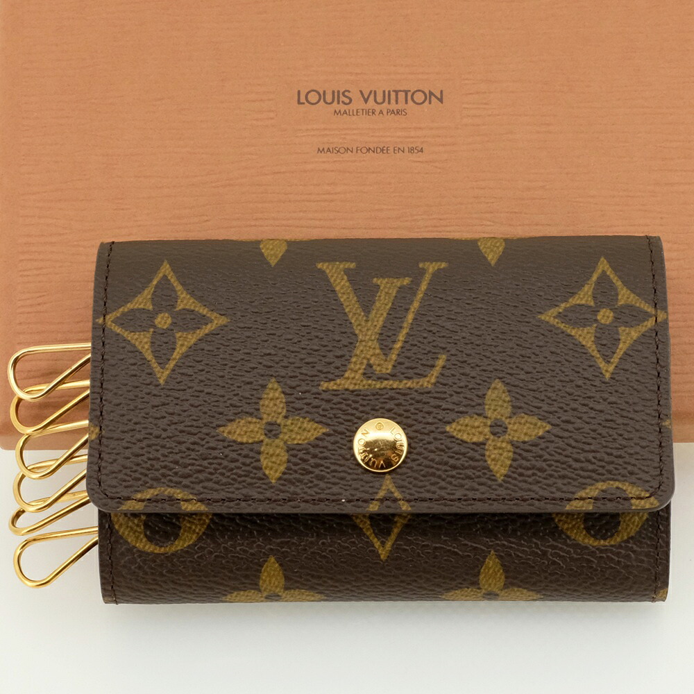 【未使用品】LOUIS VUITTON ルイヴィトン ミュルティクレ6 キーケース6本 モノグラム M62630 【新古品】