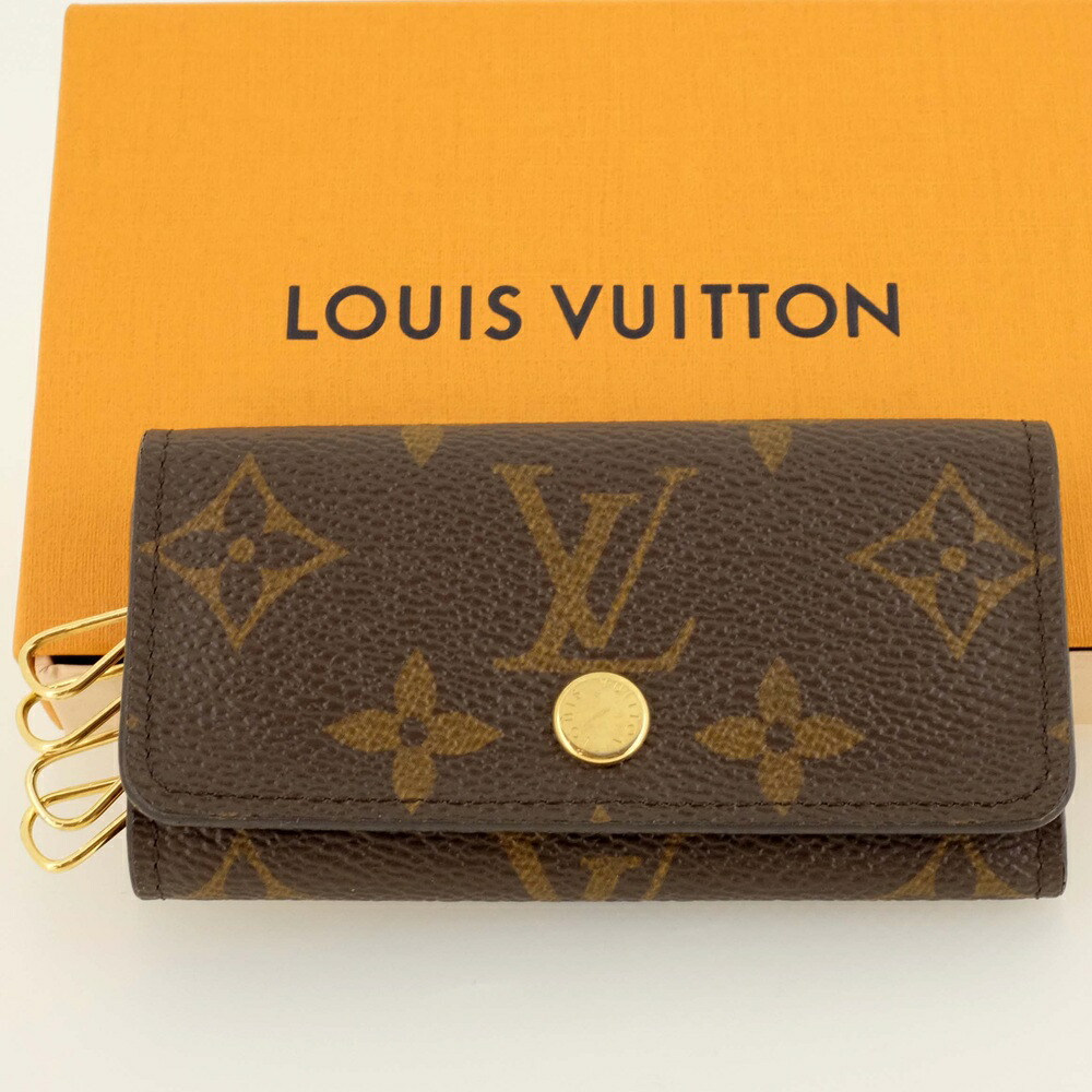 楽天市場】ルイヴィトン 4連キーケース モノグラム ブルー