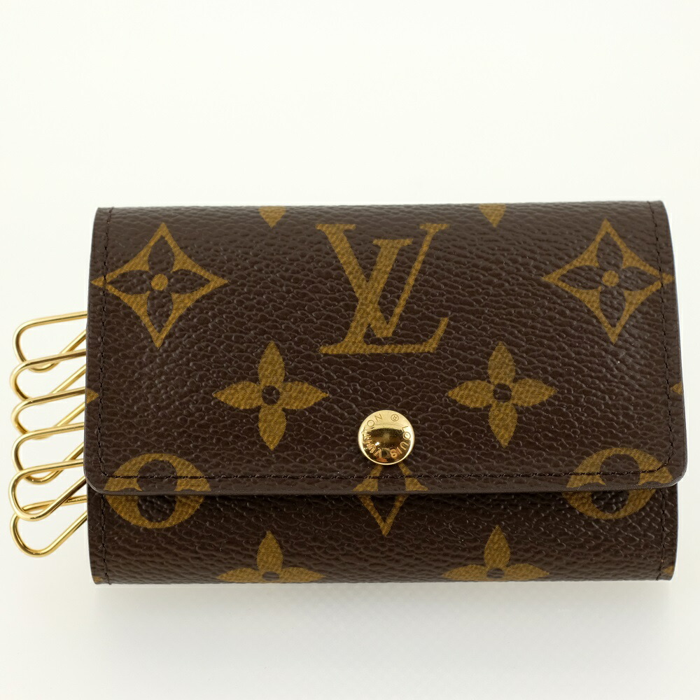 【新品同様】LOUIS VUITTON ルイヴィトン ミュルティクレ6 キーケース6本 モノグラム M62630 【中古】