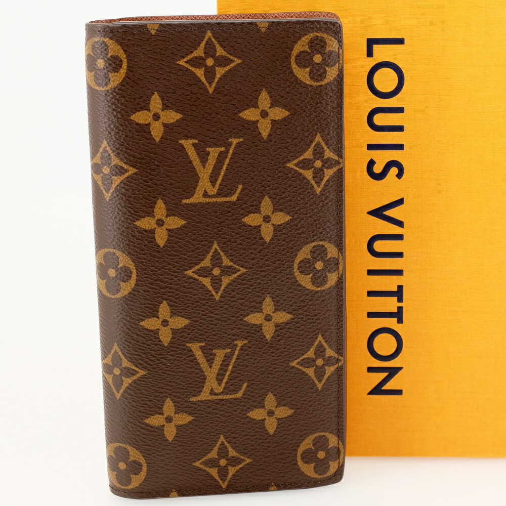 【新品】LOUIS VUITTON ルイヴィトン ポルトフォイユ・ブラザ 長紙入れ（御釣り入れあり） モノグラム M66540 RFID（集積回路手当て入り口・入口）