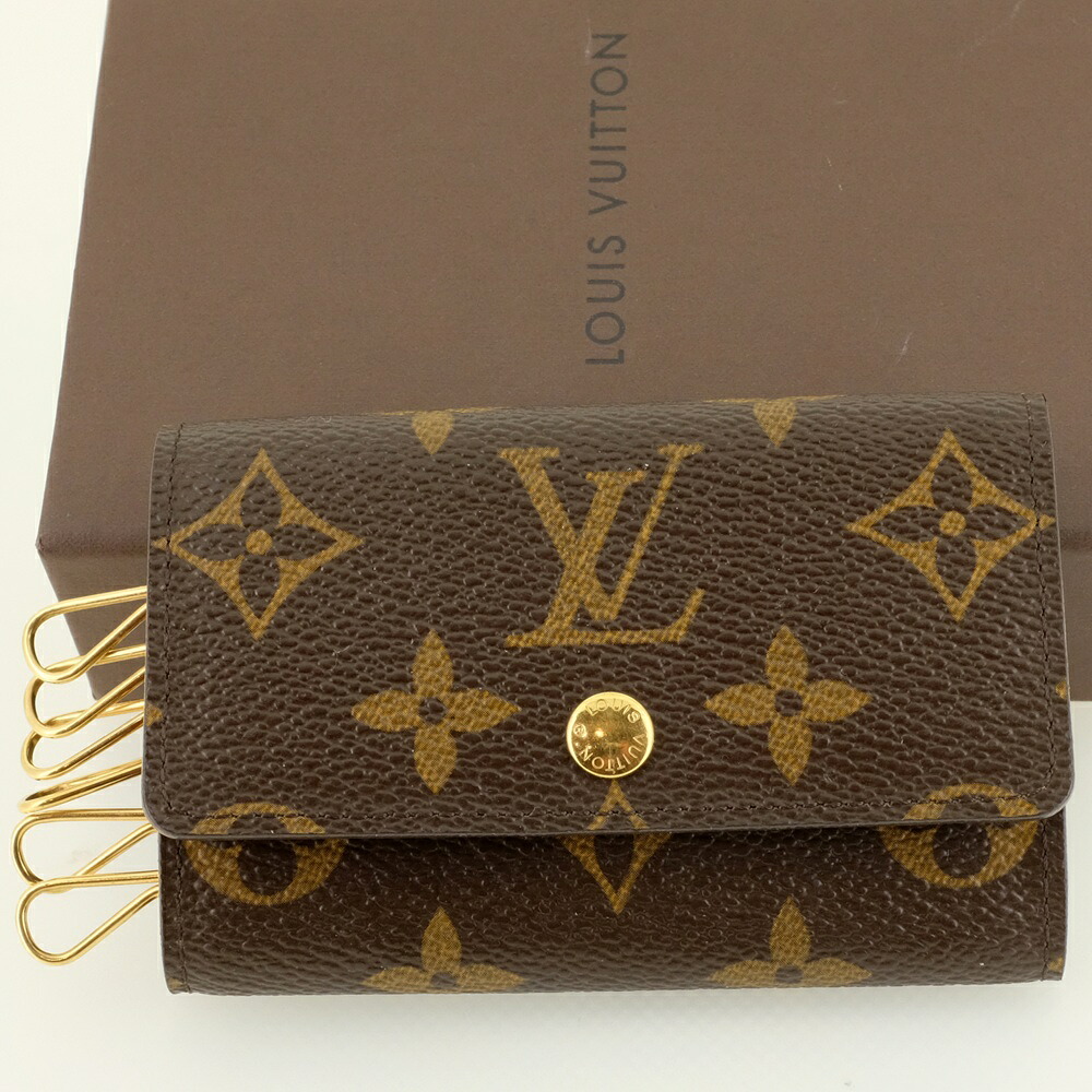 【新品同様】LOUIS VUITTON ルイヴィトン ミュルティクレ6 キーケース6本 モノグラム M62630 【中古】|ノースプラザ 店