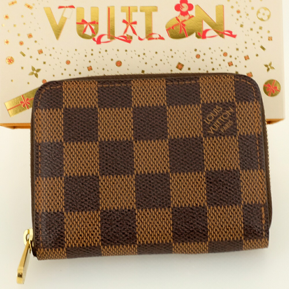 【美品】ルイヴィトン　ダミエ　ジッピーコンパクトウォレットN60028 ダミエ ジッピー・コンパクト ウォレット 詳細情報とお値段