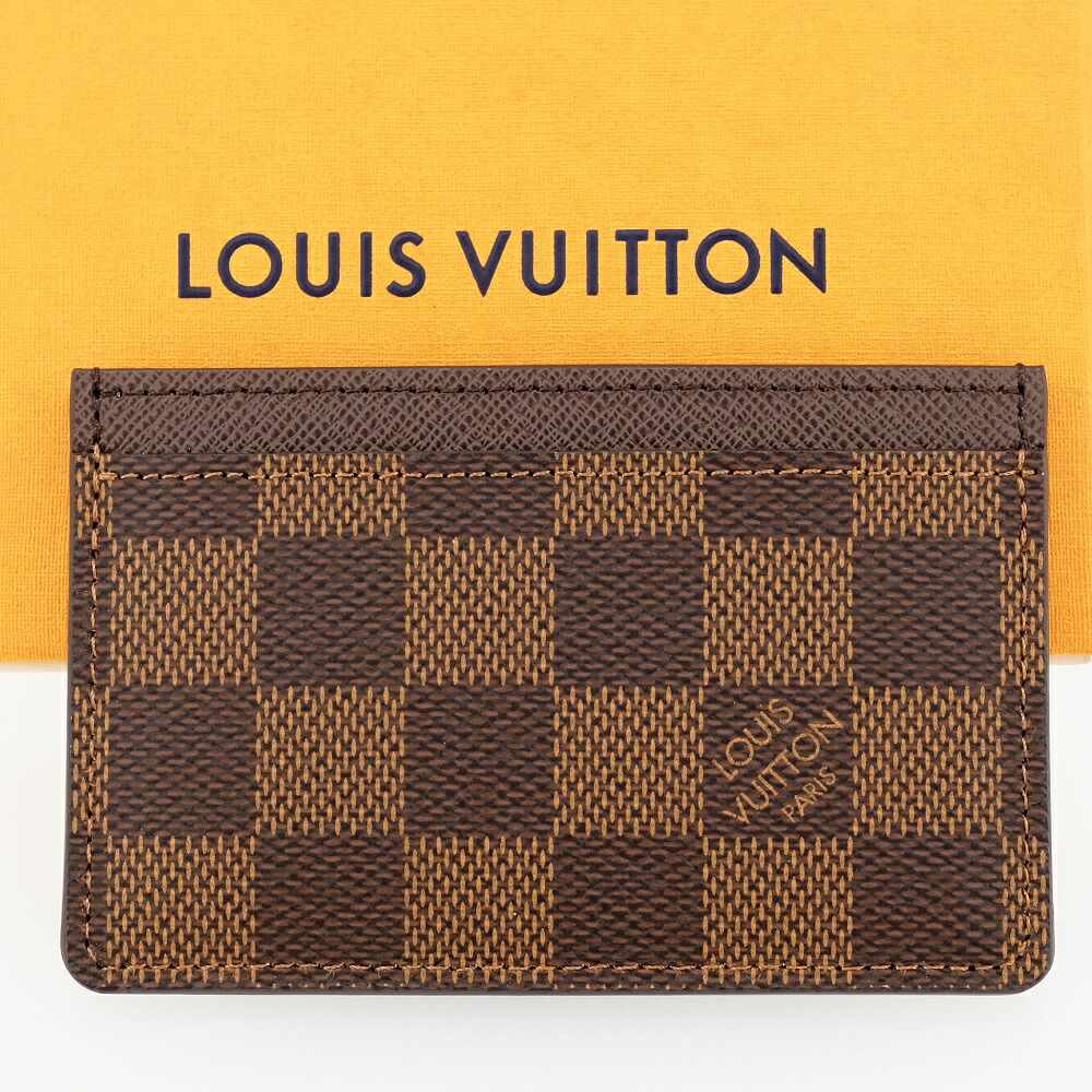 【新品】LOUIS VUITTON ルイヴィトン ポルト カルト・サーンプル カードケース ダミエ N61722 RFID（ICチップ入り）
