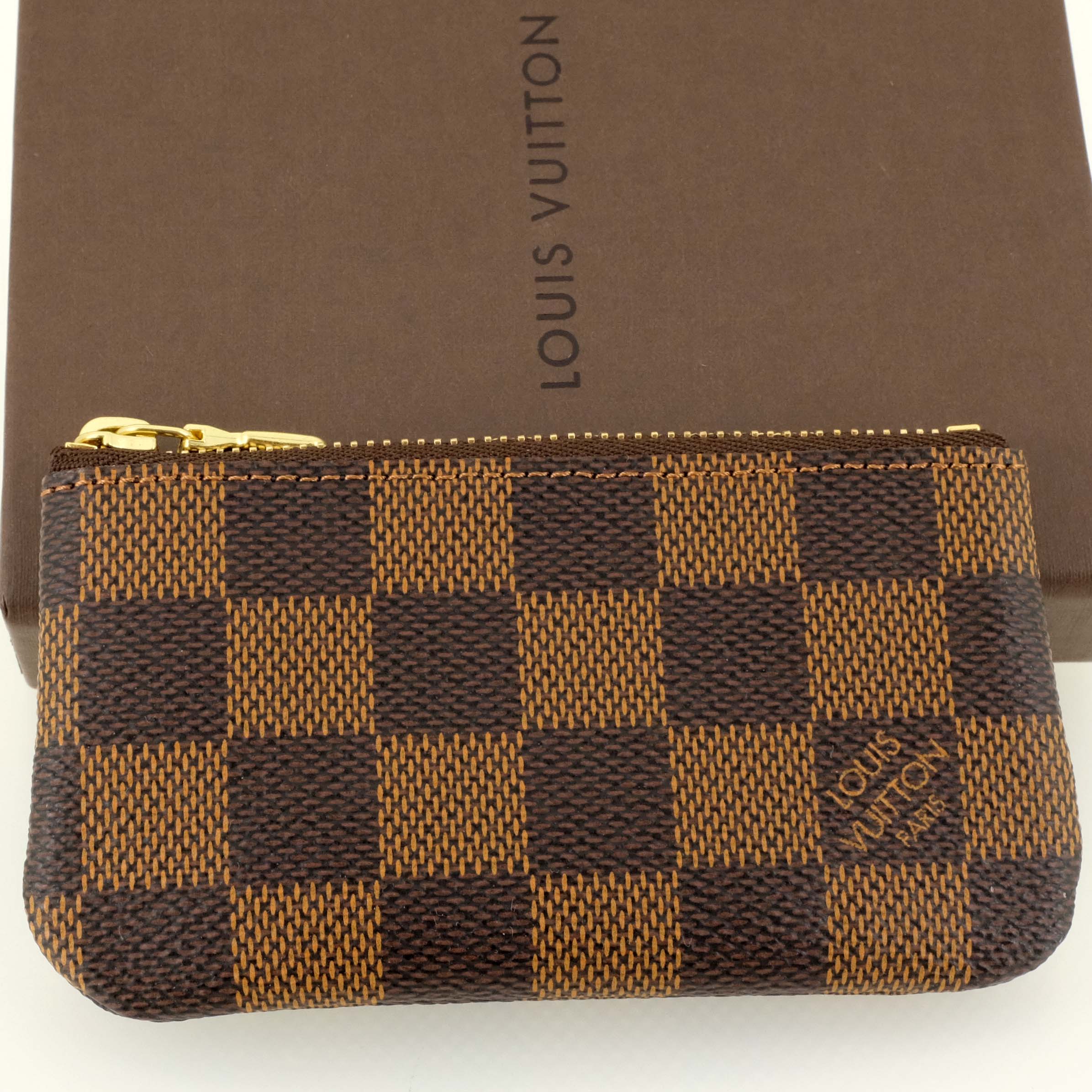 楽天市場】LOUIS VUITTON ルイ ヴィトン ダミエ ポシェット クレ