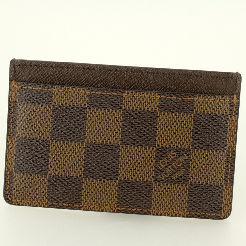 【美品】LOUIS VUITTON ルイヴィトン ポルト カルト・サーンプル カードケース ダミエ N61722 【中古】|ノースプラザ 店