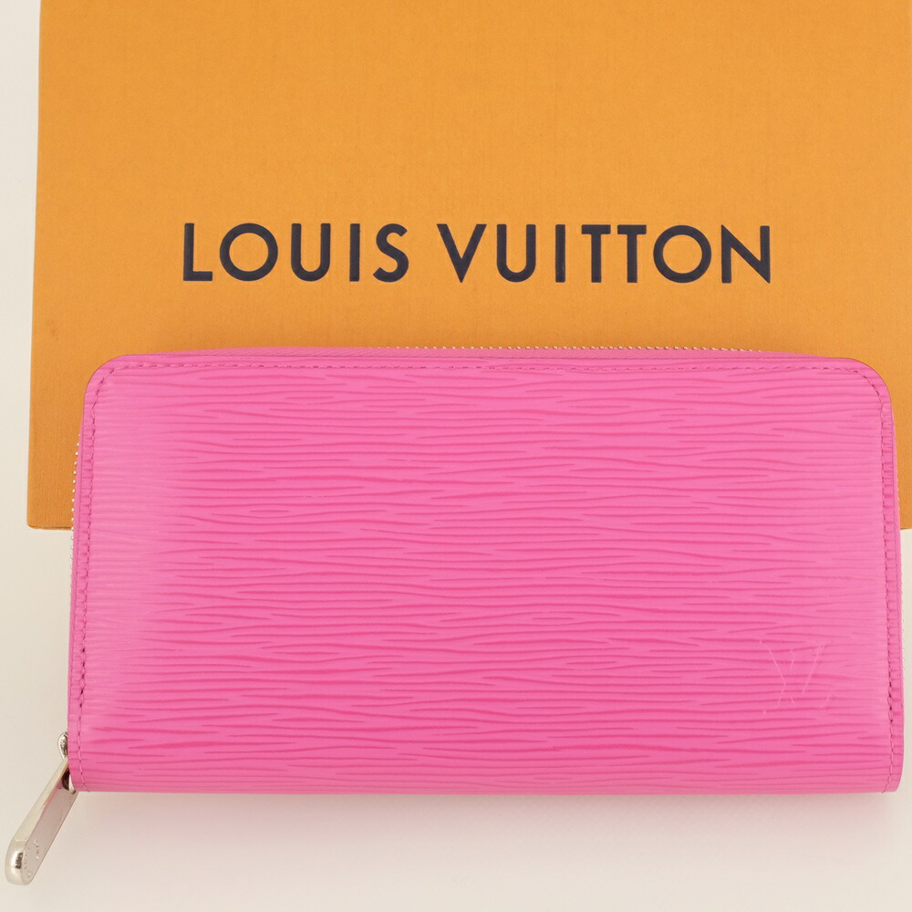 Louis Vuitton ルイヴィトン　ピンク エピレザー 長財布　美品 楽天市場】ルイ ヴィトン LOUIS VUITTON ラウンドファスナー長財布