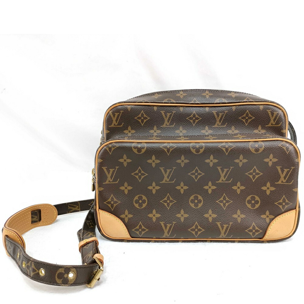 ベータ皆無 LOUIS VUITTON ルイヴィトン ナイル ショルダーバッグ モノグラム M45244  曲がった掛け肩肉 伝達人御徒面子 【中古】