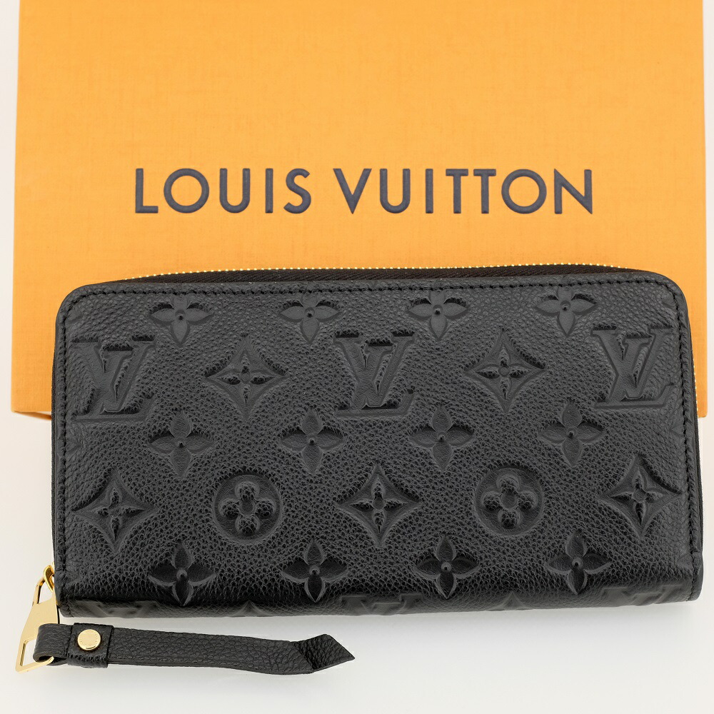 【新品負けず劣らず】LOUIS VUITTON ルイヴィトン ジッピー・ウォレット 長札入れ（御釣り入れあり） モノグラム・アン工業プラント ノワール 黒 M61864 【中古】