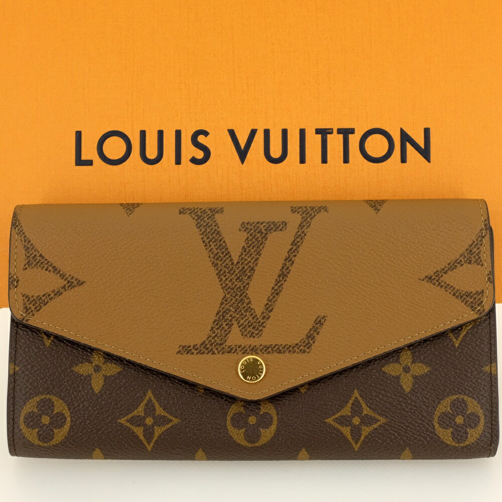 【新品】LOUIS VUITTON ルイヴィトン ポルトフォイユ・サラ 長銭入れ（御釣り入れあり） モノグラム・巨大な生物 M80726 RFID（集積回路心付け入り口・入口）