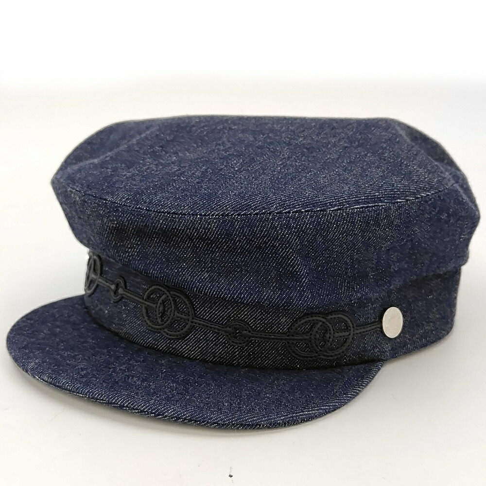 【未使用品】HERMES エルメス カブール クリケティス デニム キャップ キャスケット サイズ58 帽子 H221015N 【新古品】|ノースプラザ 店