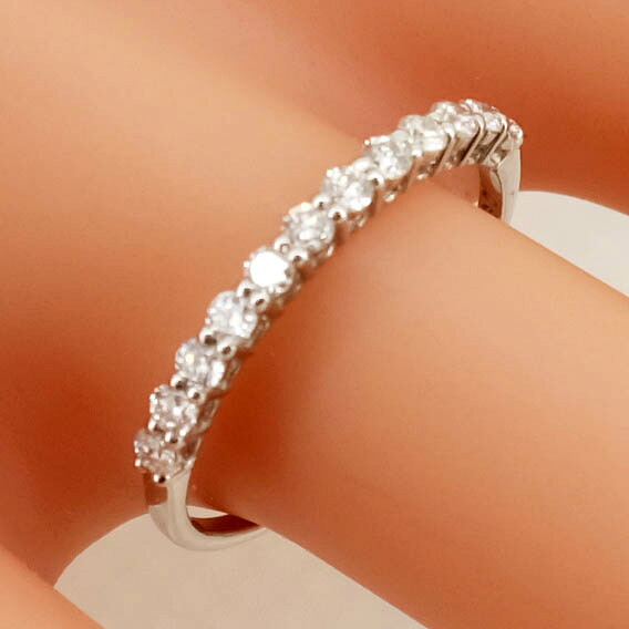 【美品】Pt900 ダイヤモンド 0.30ct 指輪 サイズ11号　1.4ｇ 【中古】