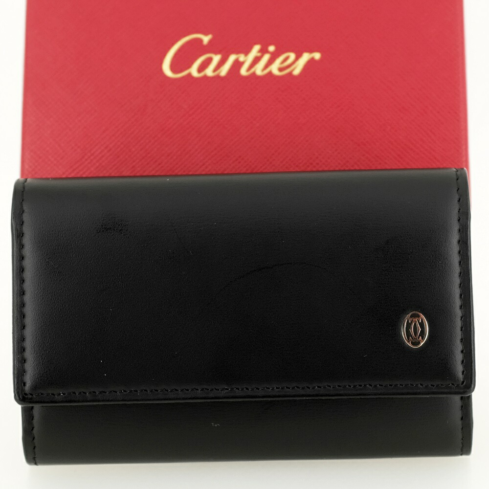未使用級✨Cartier  MUST DE CARTIER  6連　キーケース 楽天市場】カルティエ Cartier L3001359 6連キーケース Must de