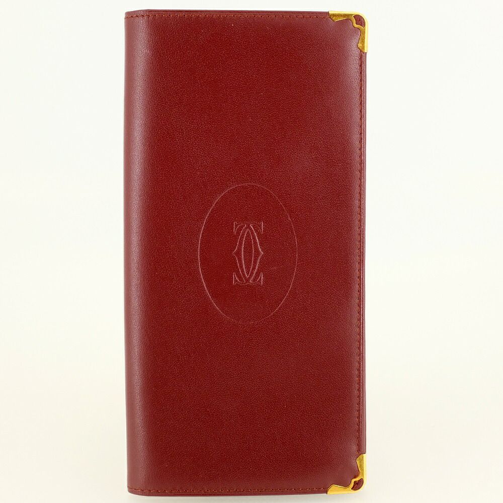 美品✨Cartier カルティエ　長財布　マストライン　ボルドー　お札入れ 楽天市場】【未使用品】【財布】Cartier カルティエ マスト