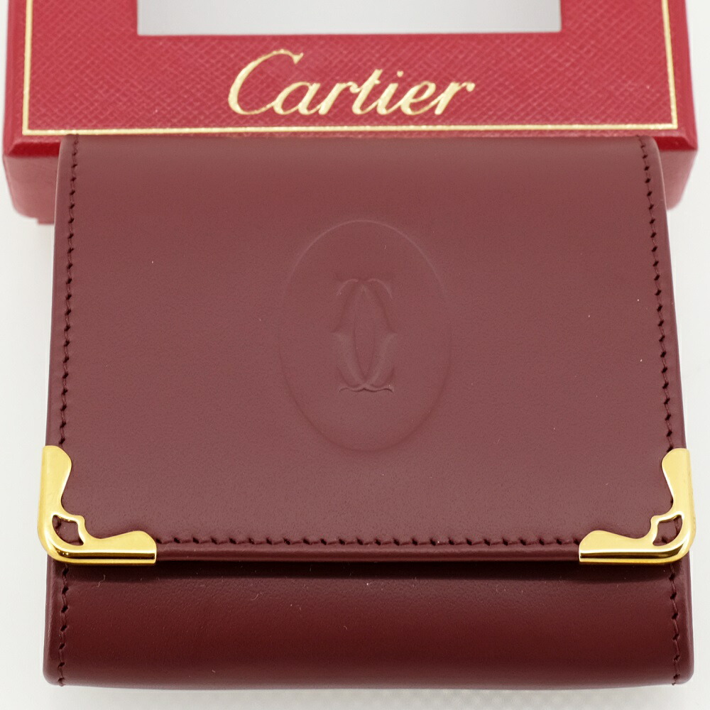 楽天市場】Cartier カルティエ コインケースエンボス2Cロゴ