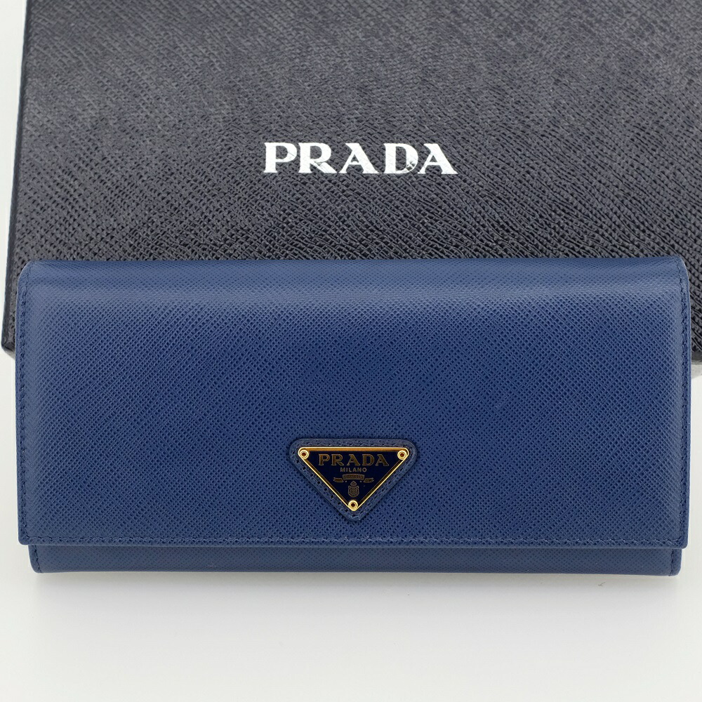 正規品 PRADA サフィアーノ 1ML225 BLUETTE プラダ財布