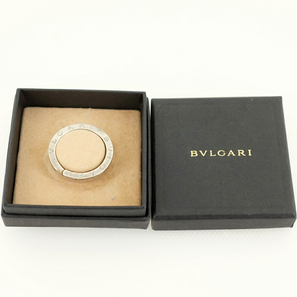 美品ブルガリ　BVLGARI キーリングネックレス　箱付き BVLGARI - 美品 BVLGARI キーリング ブルガリ ネックレス トップ