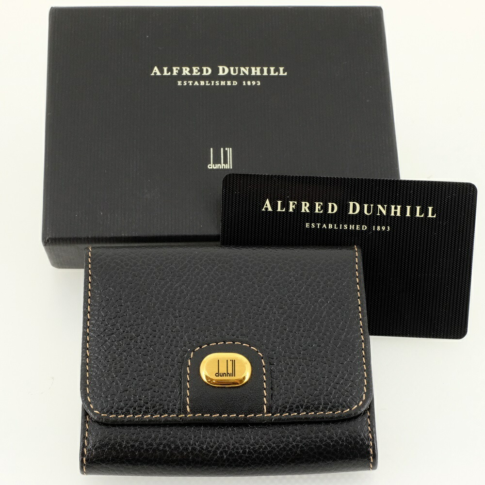 新品未使用　ダンヒル　dunhill　フランス製　小銭入れ　チョコカラー送料無料 11640278.jpg