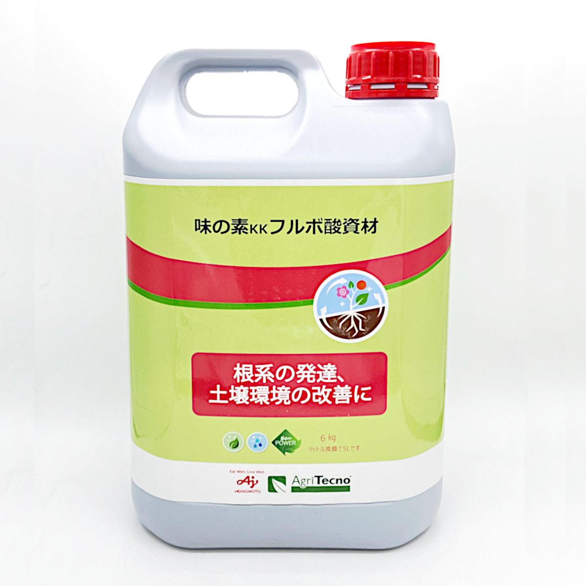 味の素KKフルボ酸原材料 アグリフル 5L (6kg)