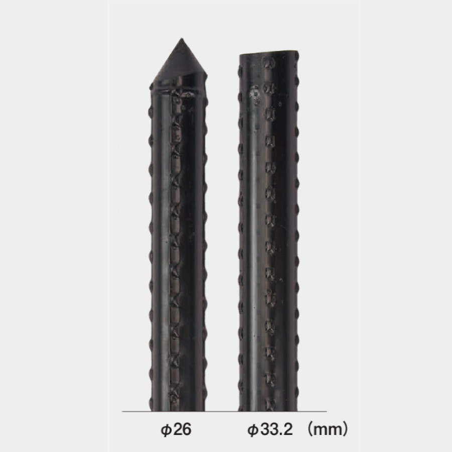 楽天市場】農業用支柱 イボ竹 打込用 33.2×2.4 JK 積水樹脂 10本 直径