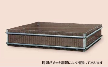 【法人様押さえる商いもの】【貨物輸送無料】サンポリ 肥やし枠 1900×1900×420 A-19