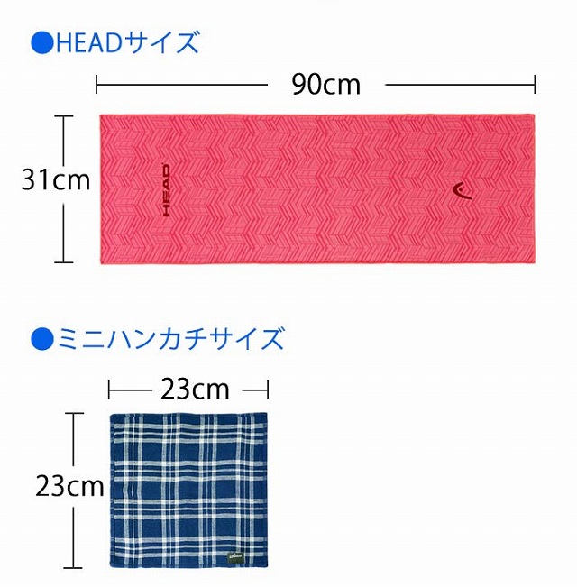 絶妙なデザイン 1000円ポッキリ 送料無料 クールタオル HEAD ブランド 冷感タオル 裏面ガーゼミニタオル セット 夏対策  www.medicare.co.th