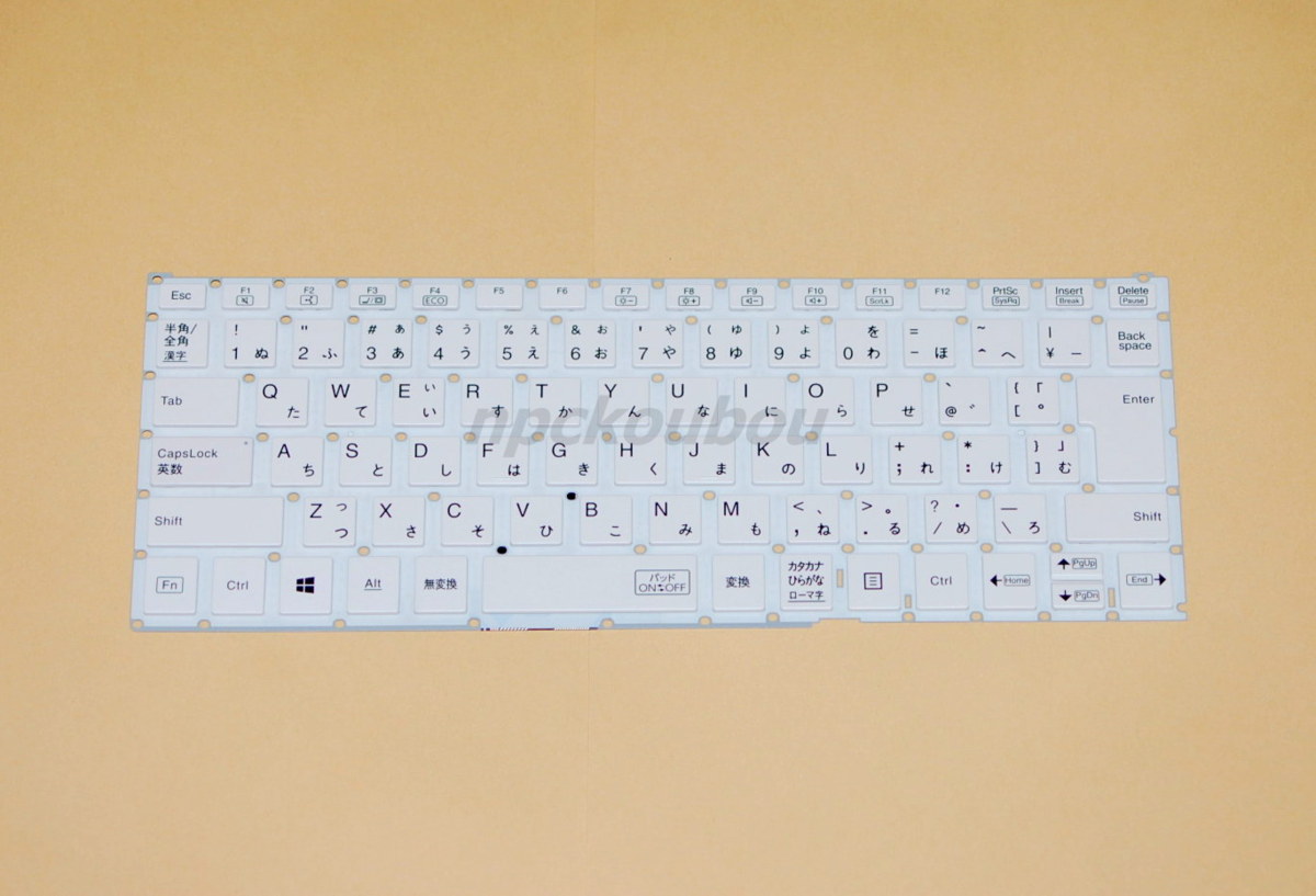 NEC ノートPC ホワイト 日本語キーボード 新品NEC LaVie ノートPC用日本語キーボード(9J.N9482.K0J)白