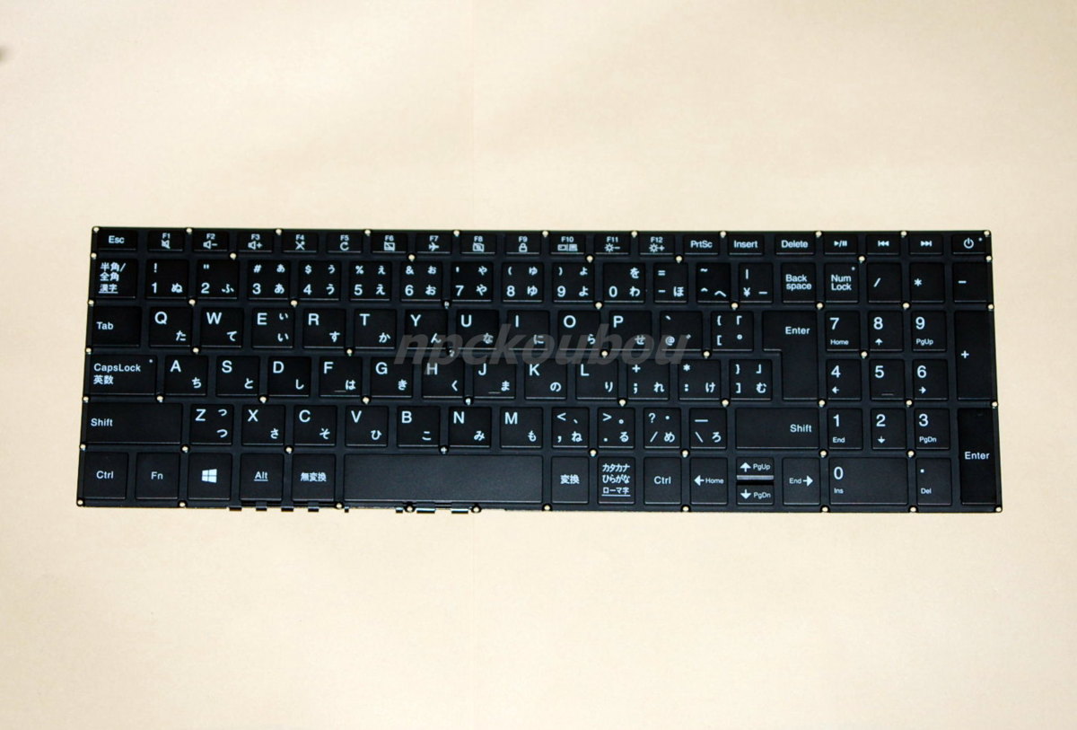 楽天市場 新品 Nec Lavie Pc Ns100 Pc Ns150日本語キーボード 黒 2 枠なし ノートパソコンキーボード交換用 Npckoubou