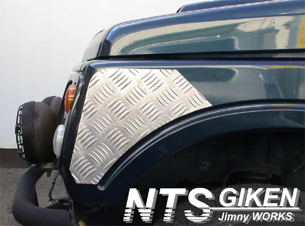 SJ30 JA71 JA11 ジムニー フロントコーナーガード 軽量 | NTS GIKEN (NTS技研) コーナーガード JA11 ⁄ SJ30 ⁄JA71