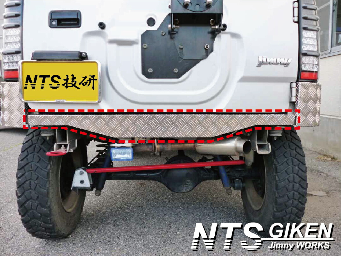 【激安】鉄バンパー　リヤ用　ジムニー　JB23 早い者勝ち！ imgrc0112813362.jpg