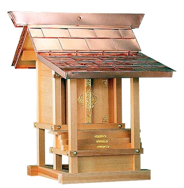 外宮（板宮・尺5寸) No.101 木曽ひのき当て嵌める【神具・お宮・祠】