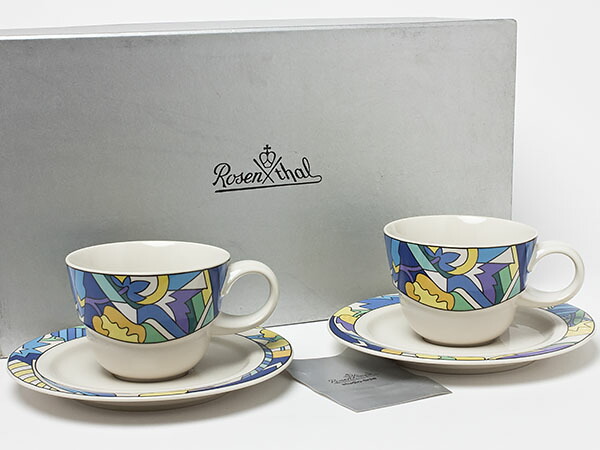 Rosenthal ローゼンタール ティーセット カップ&ソーサー6客 Rosenthal ローゼンタール ティーセット カップ&ソーサー6客