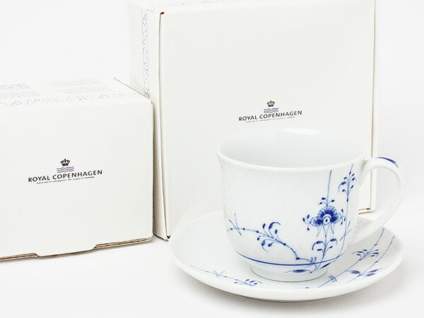 ロイヤルコペンハーゲン ブルーパルメッテ 優勝杯＆平円盤 copen-49茶の葉のふじい・藤井茶舗