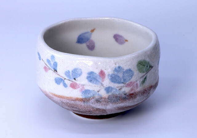 清水焼 黒井戸茶碗 伊藤三平作