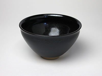 抹茶碗 油滴天目 67 茶の葉のふじい・藤井茶舗