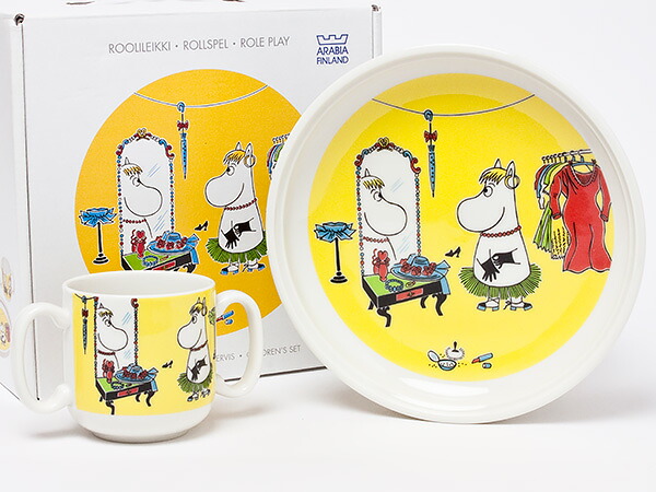 イッタラ/アラビア　ムーミンキッズ食器セット（マグカップ・プレート）　iittala-05お茶のふじい・藤井茶舗｜お茶のふじい