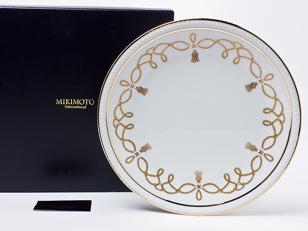 ミキモト インターナショナル ディナープレート mikimoto-03お茶のふじい・藤井茶舗|お茶のふじい