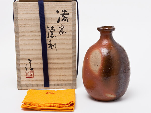 楽天市場】徳利花入 備前焼 焼締め 作家：今野春雄 : HIRYU