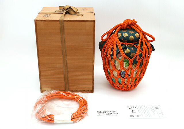 楽天市場】【茶器/茶道具 飾茶壺（飾壺）】 唐津焼き 井上東也作（鏡山