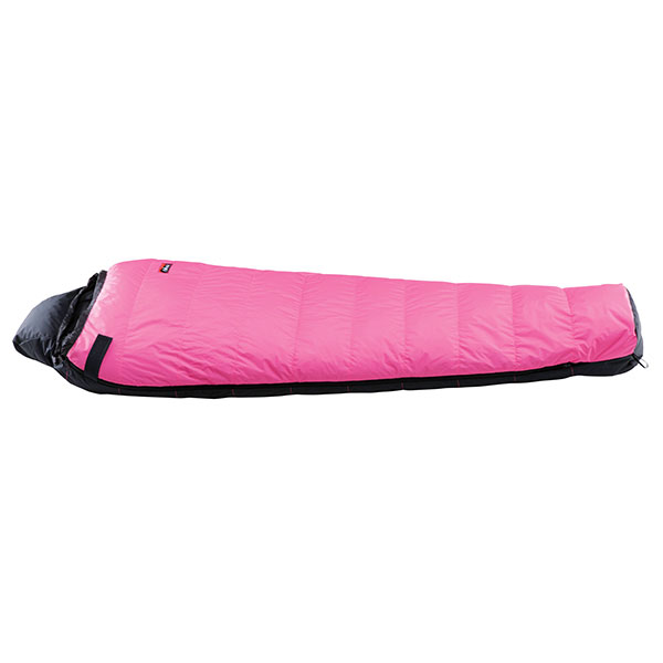 NANGA(ナンガ) オーロラ750DX/ショート/PNK/BLK AUR39男女兼用 ピンク 一人用（1人用） オールシーズンタイプ シュラフ 寝袋 アウトドア用寝具 マミー型 マミーウインター アウトドアギア